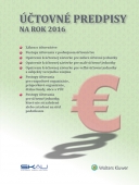 Obálka knihy Účtovné predpisy na rok 2016, vydavateľstvo Wolters Kluwer